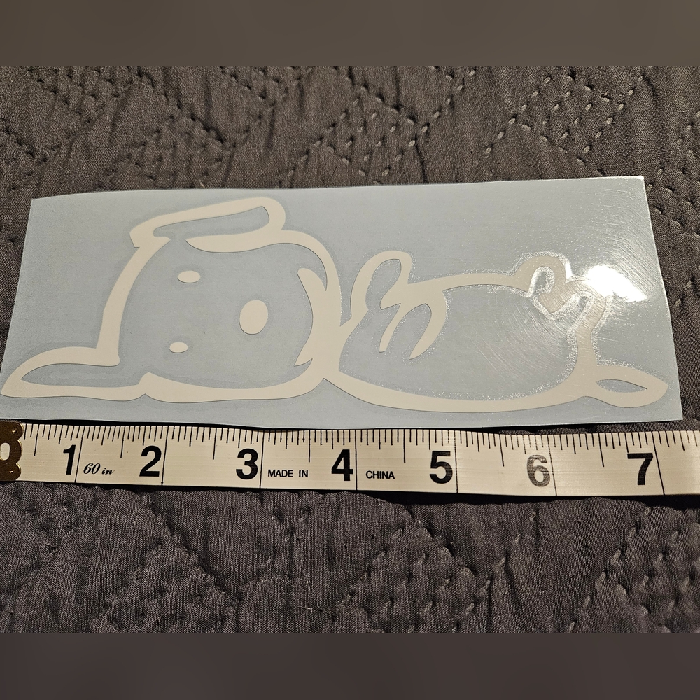 Dog Window Decal Sticker "It's A RUFF Life" - Picture 4 of 4
